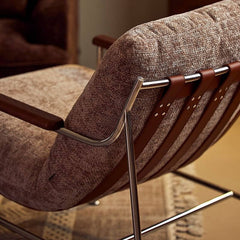 Modern design of the reclining arm chair