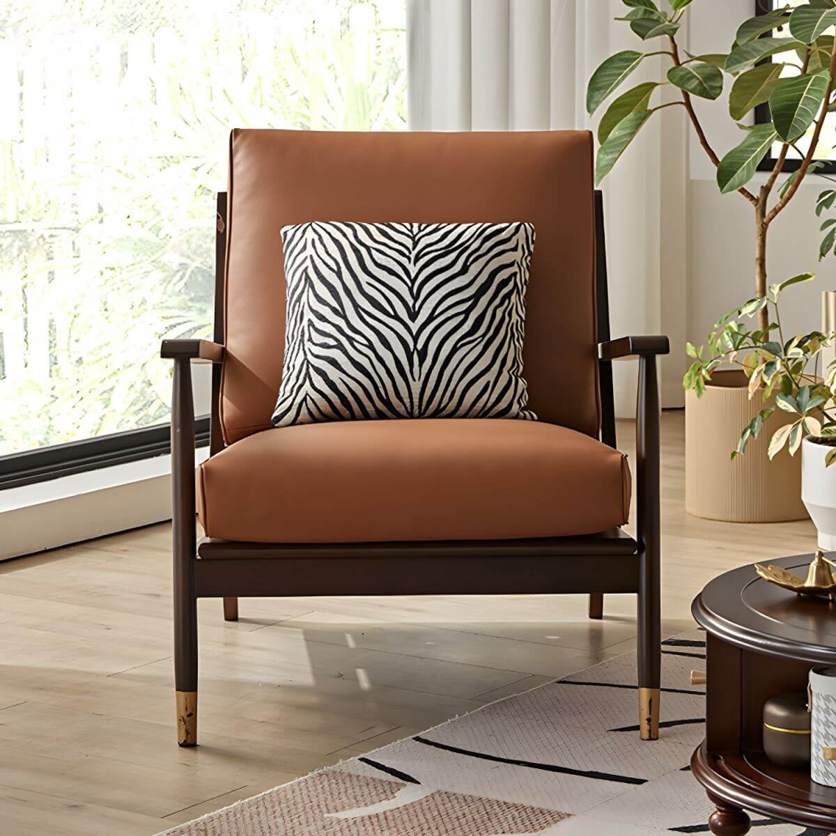 Recliner with removable cushions