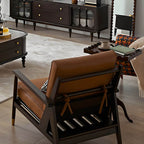 Cozy living room setup with coffee recliner