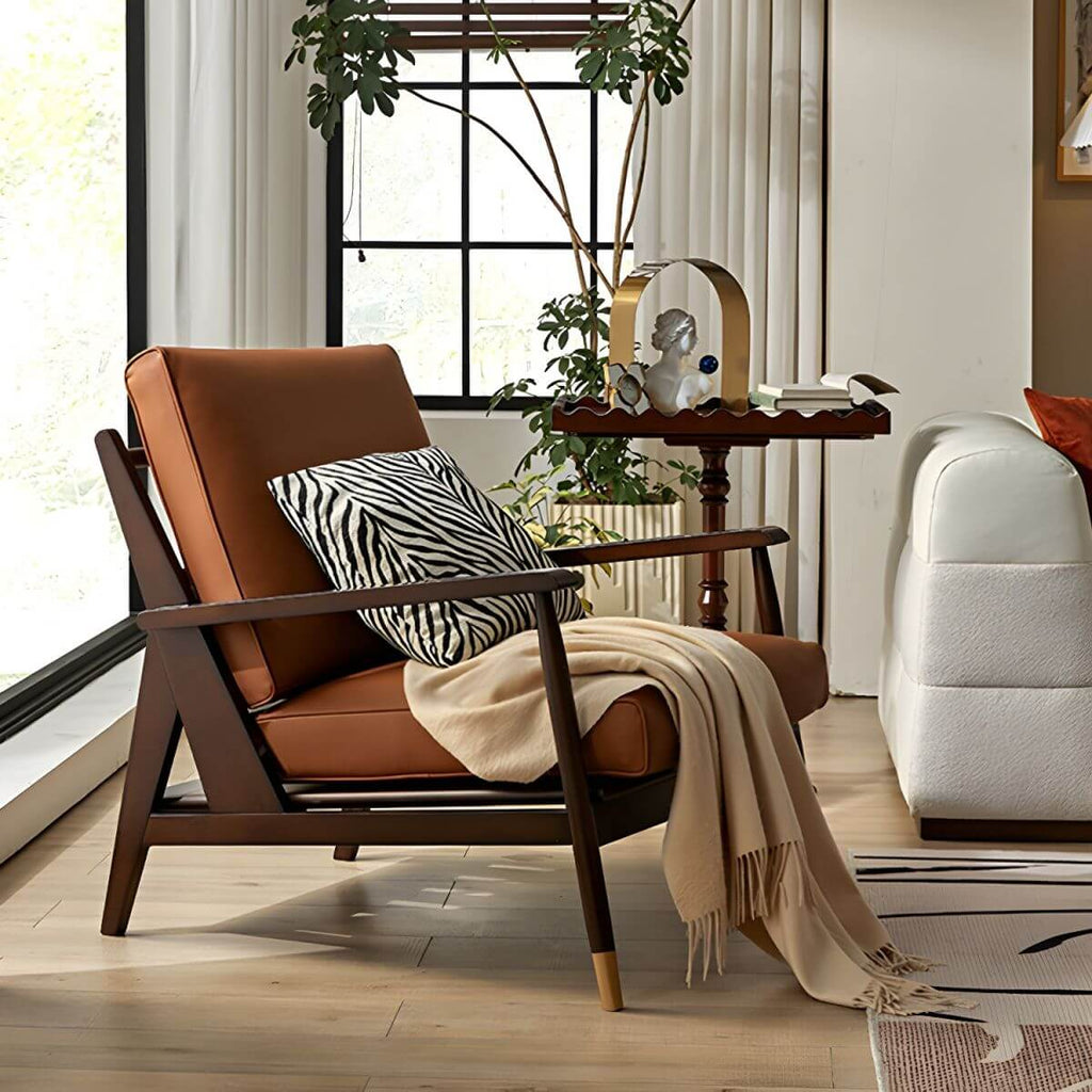 Independent movement foot and back recliner