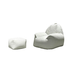 Modern cotton blend bean bag chair