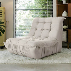 Gray Suede Bean Bag for Adults