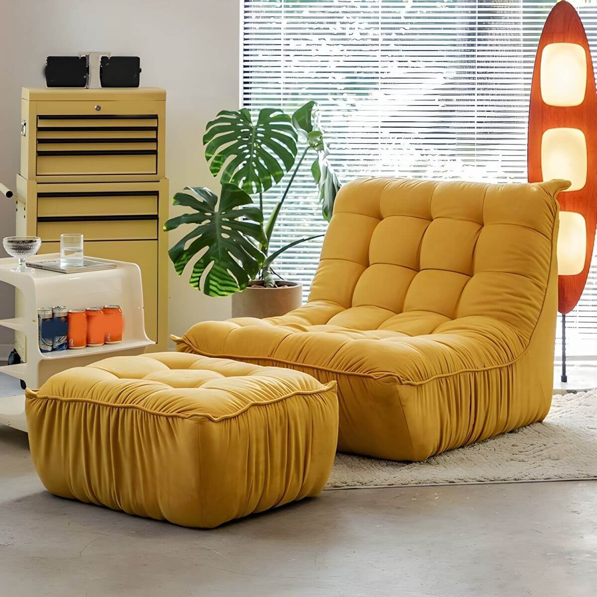 Trendy Black Anti Cat Scratch Bean Bag Main image
