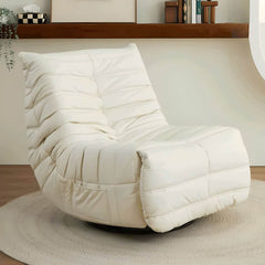 Stylish small size chair with rocking feature