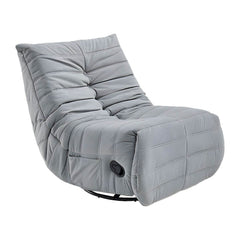 Compact swivel rocker chair perfect for apartments