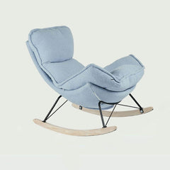 Seating Capacity of One in Upholstered Rocking Chair