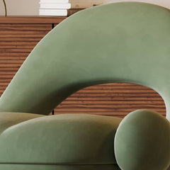 Elegant Chair with Solid Color