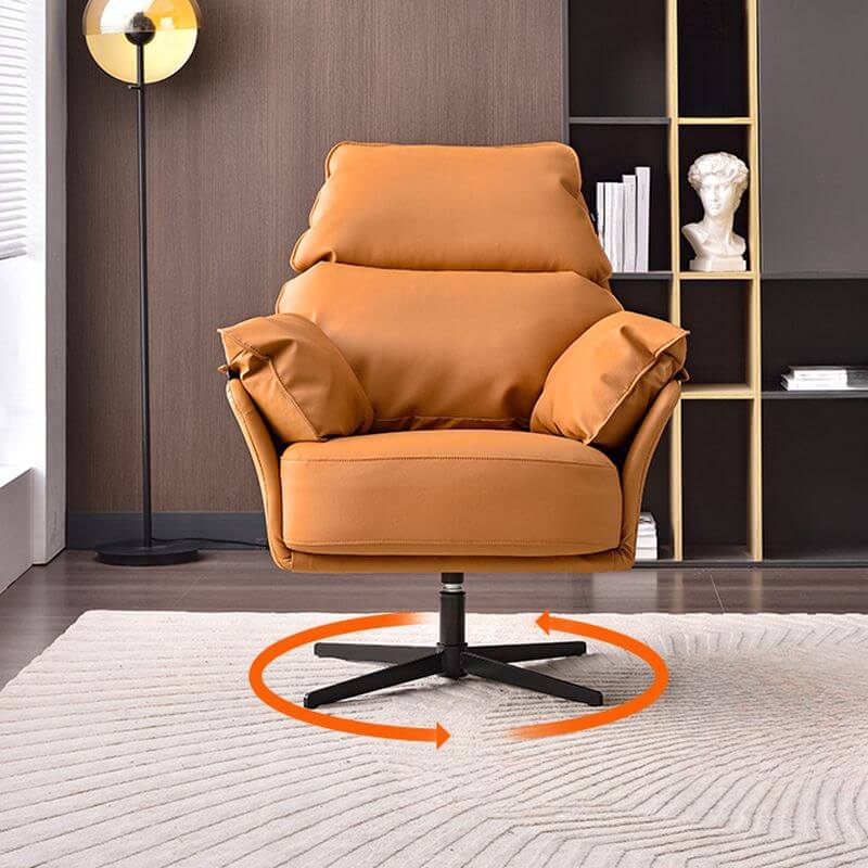 Contemporary arm chair in beige Image principale du produit