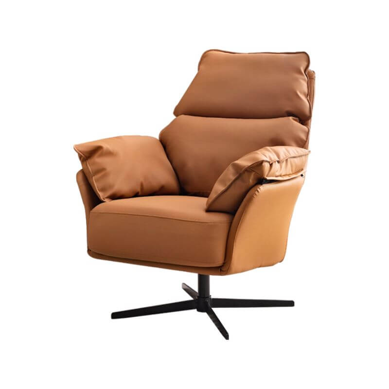 Auburn contemporary swivel arm chair