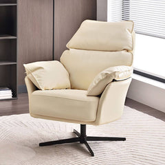 Auburn contemporary swivel arm chair