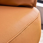 Stylish arm chair turned swivel base