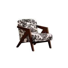 Stylish contemporary chair with armrests