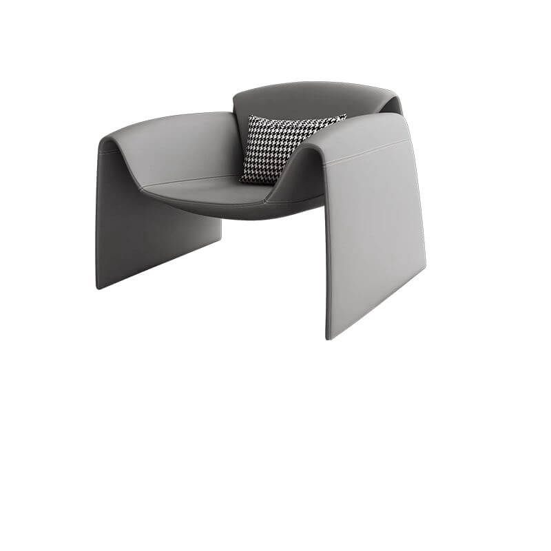 Contemporary Beige Arm Chair in an office setting