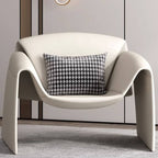 Contemporary Beige Arm Chair with no distressing