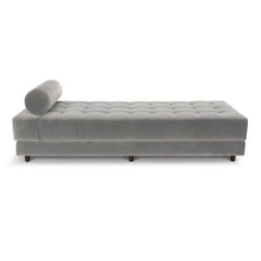 modern armless chaise