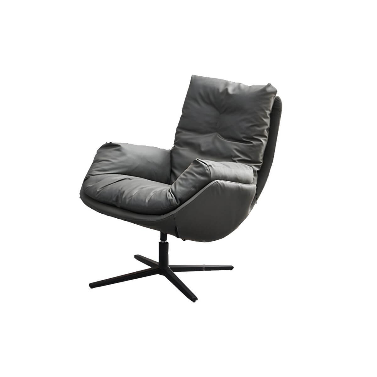 Elegant black recliner for contemporary living room Main image
