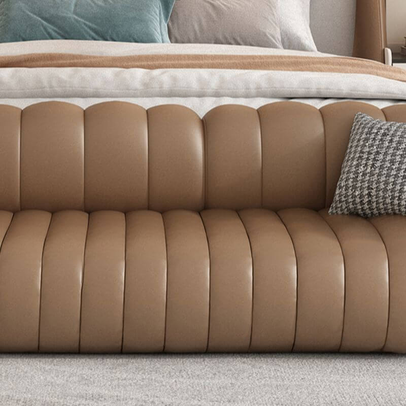 Banco de Sentar Contemporáneo Gris/Sepia/Marfil para Interior con Brazos Imagen secundaria del producto