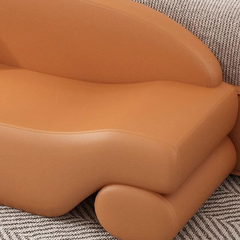 Solid Color Upholstered Chair