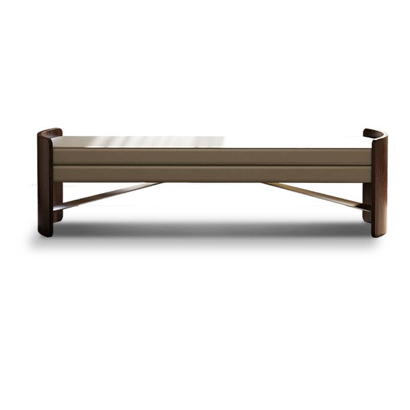 Comfortable Black Upholstered Bench