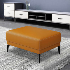 Sophisticated Black Leg Ottoman