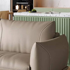 Single sofa chair in stylish interior