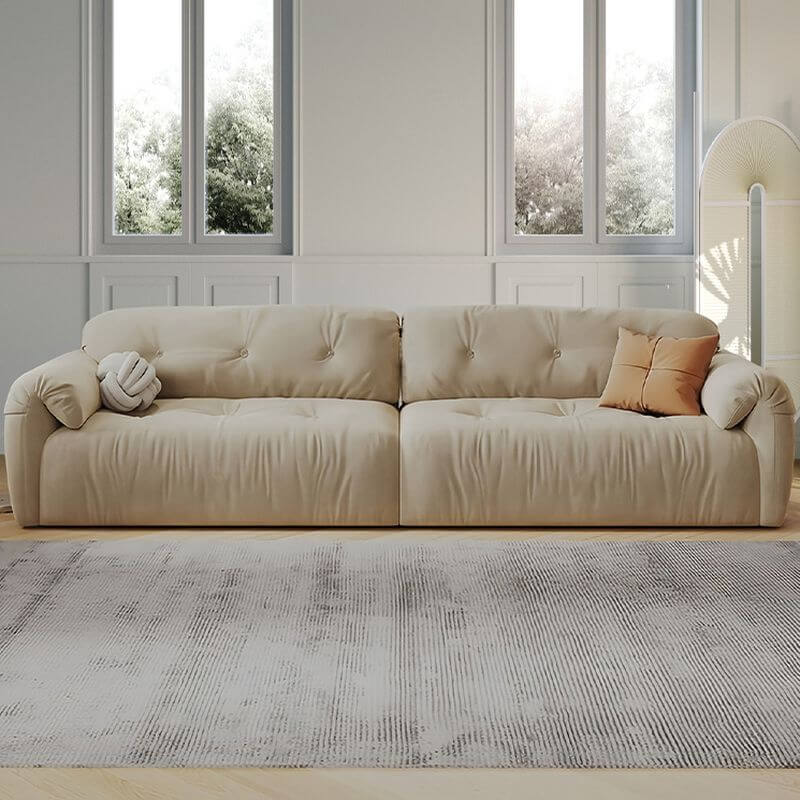 Modern off-white sleeper sofa