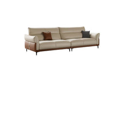 Living room featuring the off-white standard sofa