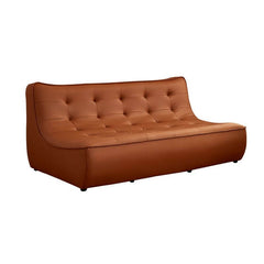 Mocha sofa for two to three people