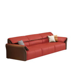 Contemporary sofa with cushions