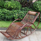 Burgundy Front Porch Rocking Chair