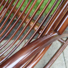 Caramel Wood Rocking Chair