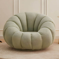 Papasan Chair in living room setting