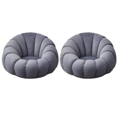 Contemporary Papasan Chair front view