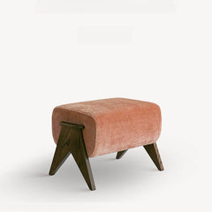 Functional decorative footstool