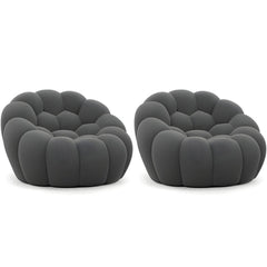 Contemporary Papasan Chair set of 2