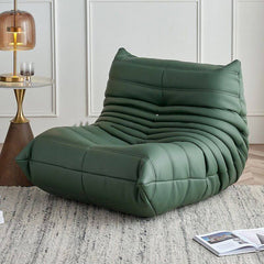 Green Cushion Back Chair in Trendy Decor