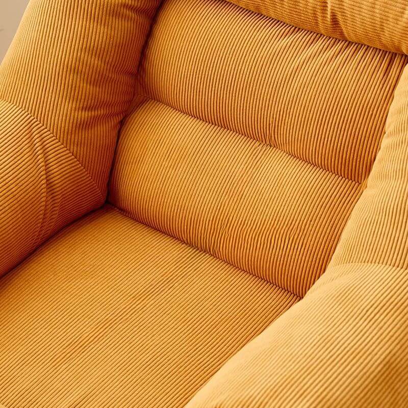 Silla de Brazo de Color Sólido Contemporánea con Respaldo Fijo y Funda Desmontable Imagen secundaria del producto