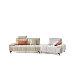 Durable five-seater sofa in contemporary style