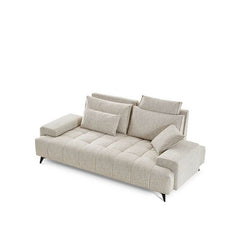 Elegant grey sectional sofa for home decor