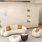 contemporary grey floor sofa