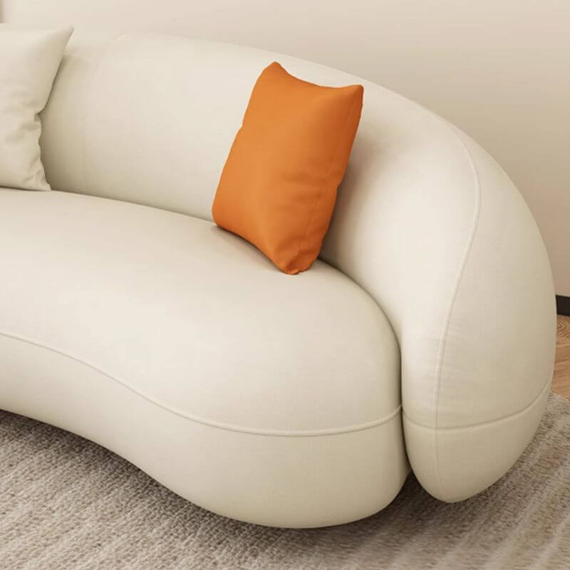 Contemporary Solid Color Floor Sofa/Loveseat in Grey/Jade Green