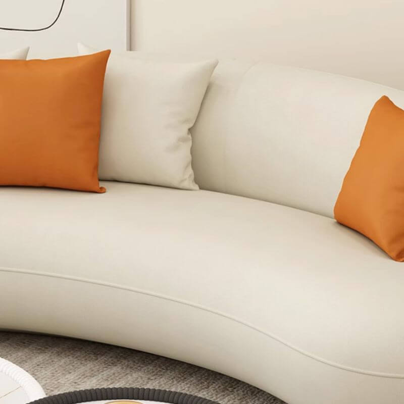 cozy floor loveseat setup