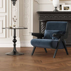 Lounge chair with pillow back and arms