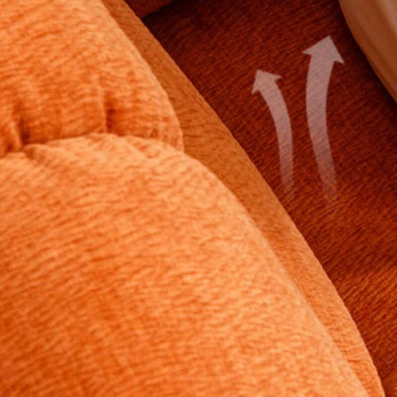 Contemporary Solid Color Reclining Deck Chair with Metal Frame and Swivel Glider Base Featuring Locking Back Angle Secondary image