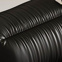 Contemporary sleeper sofa in black