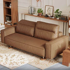 Modern sofa seating three people
