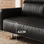 Living room with modern sofa bed