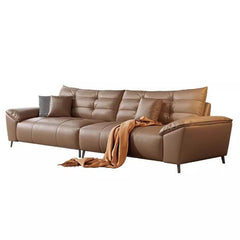 four seat sofa in mocha