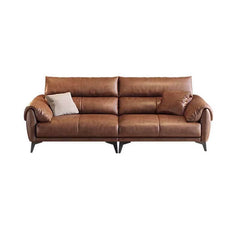 Contemporary sofa in mocha color