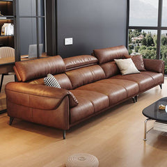 Sofa with square arms for modern living room